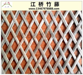 橋竹藤生態(tài)裝飾材料 定制工程竹編裝飾，打造綠色建筑美學